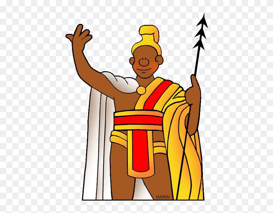 United States Clip Art By Phillip Martin, Famous People - King Kamehameha Clipart - Png Download