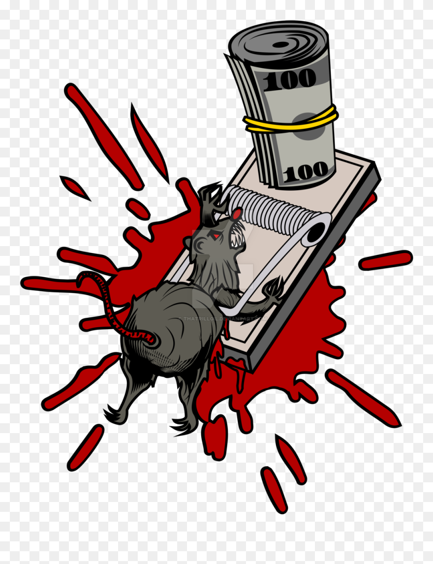 Transparent Trapezoid Clipart - Cartoon Trap Png