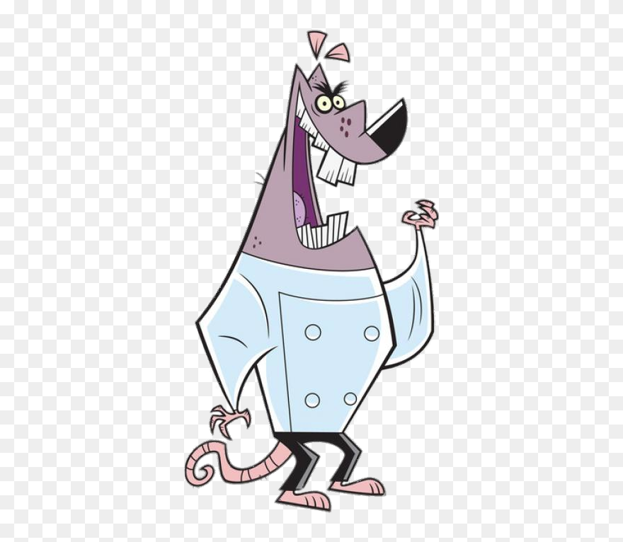 Tuff Verminous Snaptrap The Rat - Tuff Puppy Villains Clipart