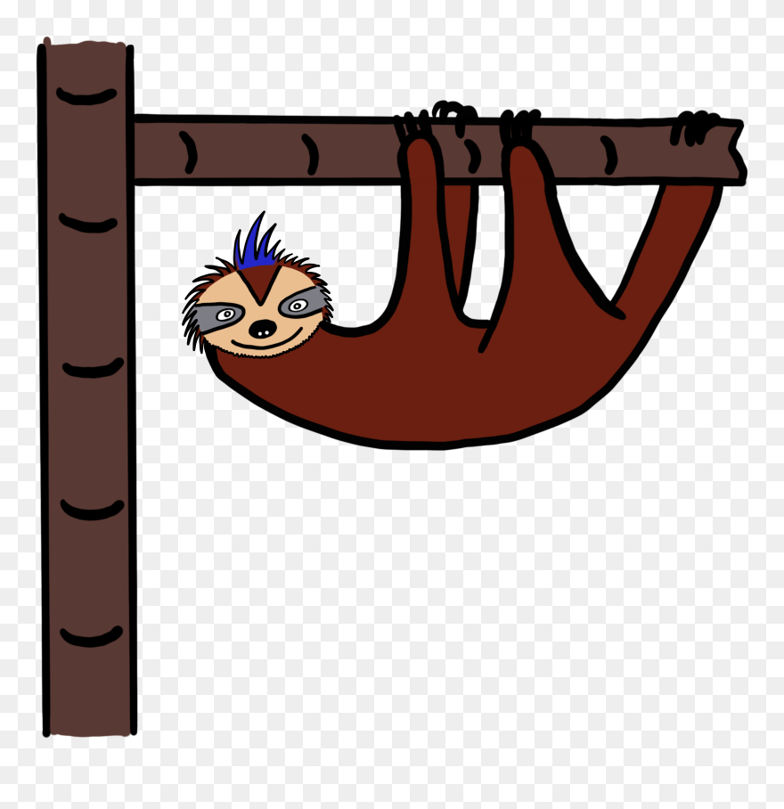 Sloth Clipart Superhero - Sloths - Png Download