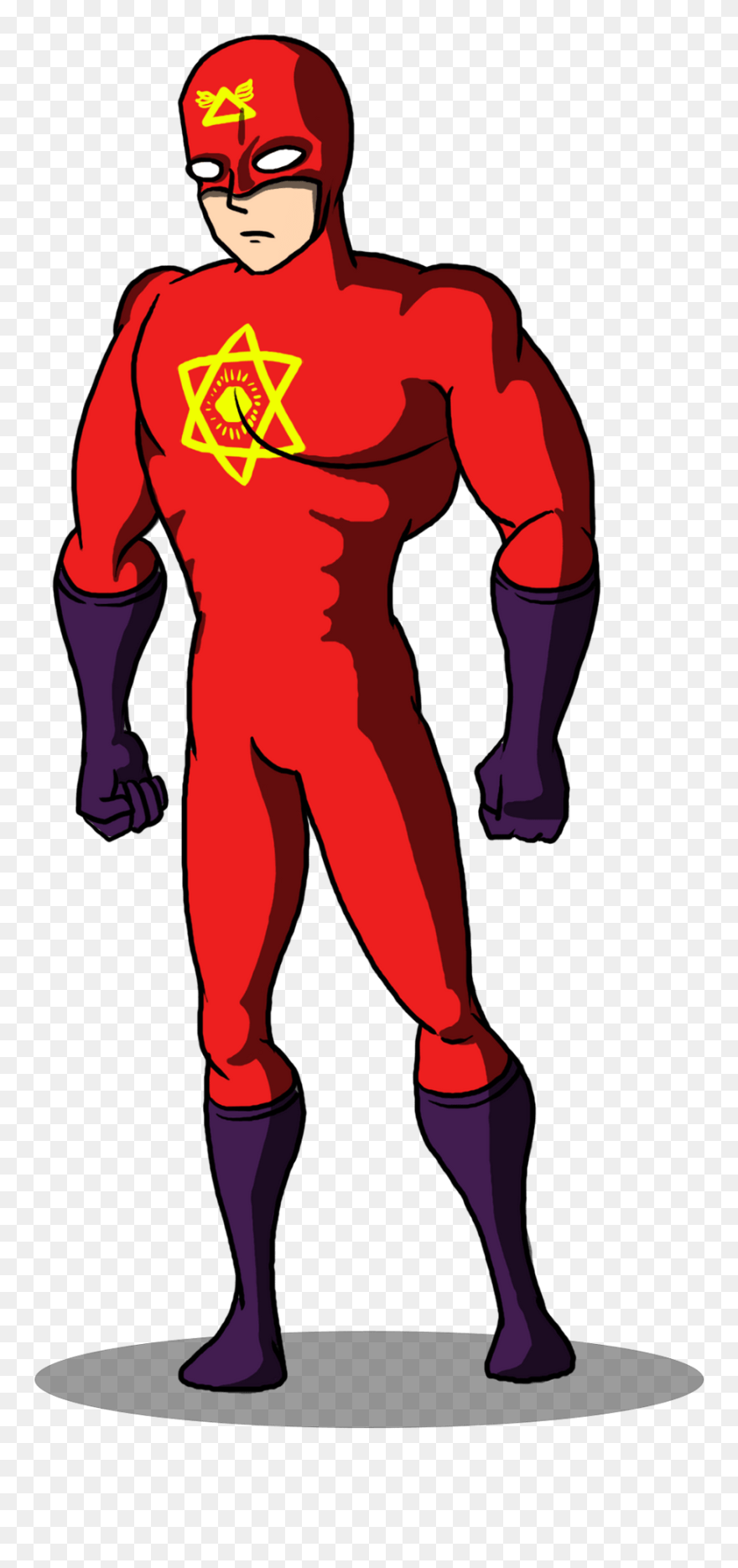 Cartoon Superhero Png Clipart