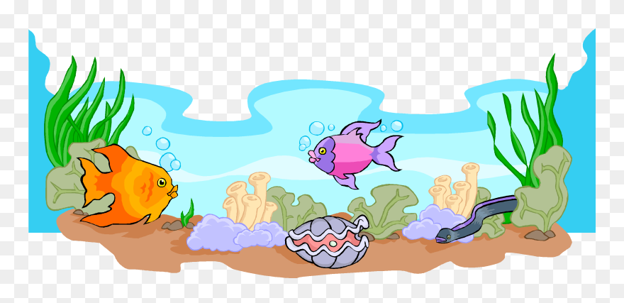 28 Collection Of Ocean Ecosystem Clipart - Fish In The Sea Clipart - Png Download