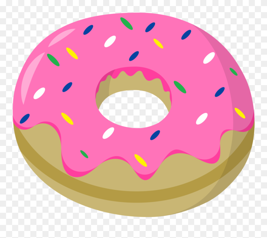 Transparent Donut Clipart Png - Donut Clipart Png