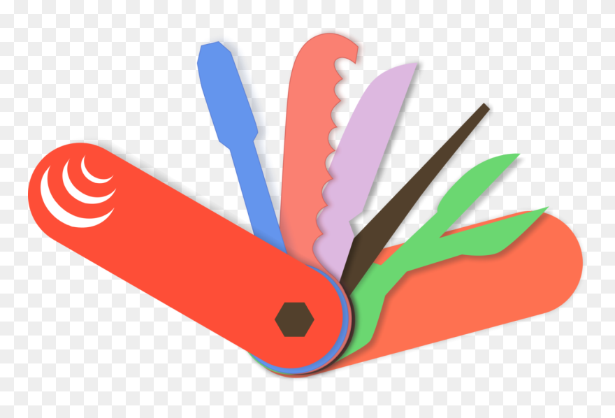 Jquery Swiss Army Knife - Swiss Army Knife Clipart