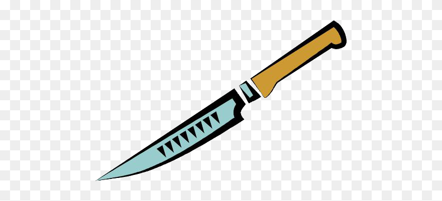 Knife Animation Clip Art - Knife Animation - Png Download