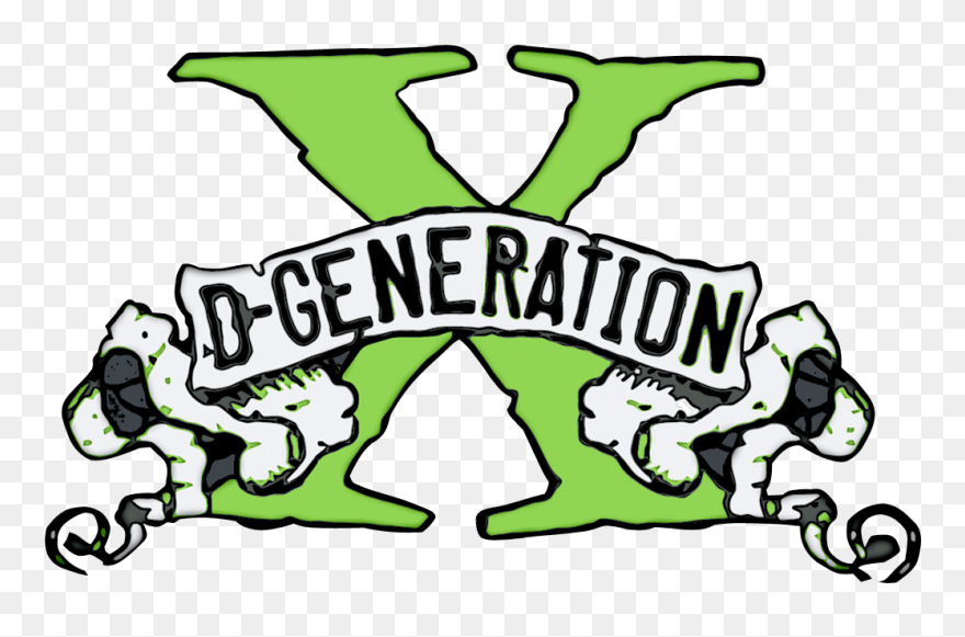 D Generation X Logo Png Clipart