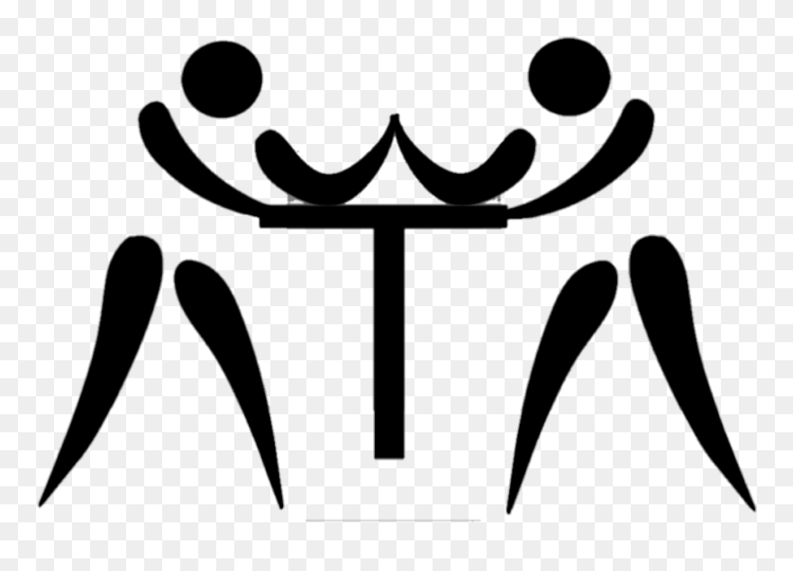 Armwrestling Pictogram Clipart