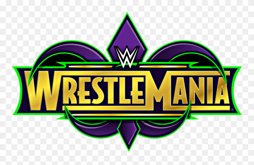 Wwe Wrestlemania 34 Logo Png Clipart