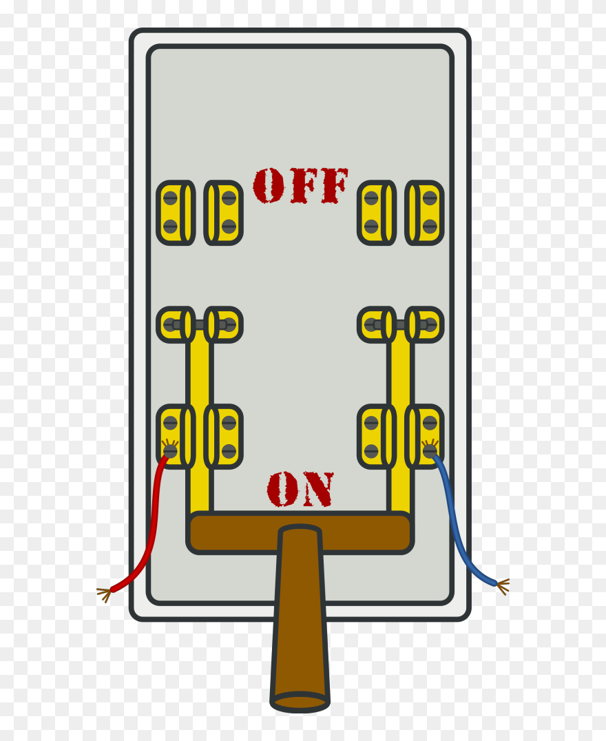 Knife Png Icons - Main Switch Clip Art Transparent Png