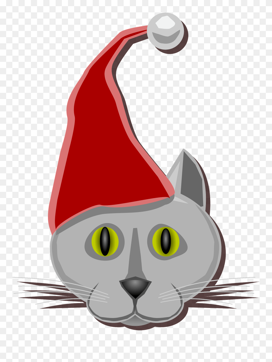 Santa Hat Clip Art - Png Download