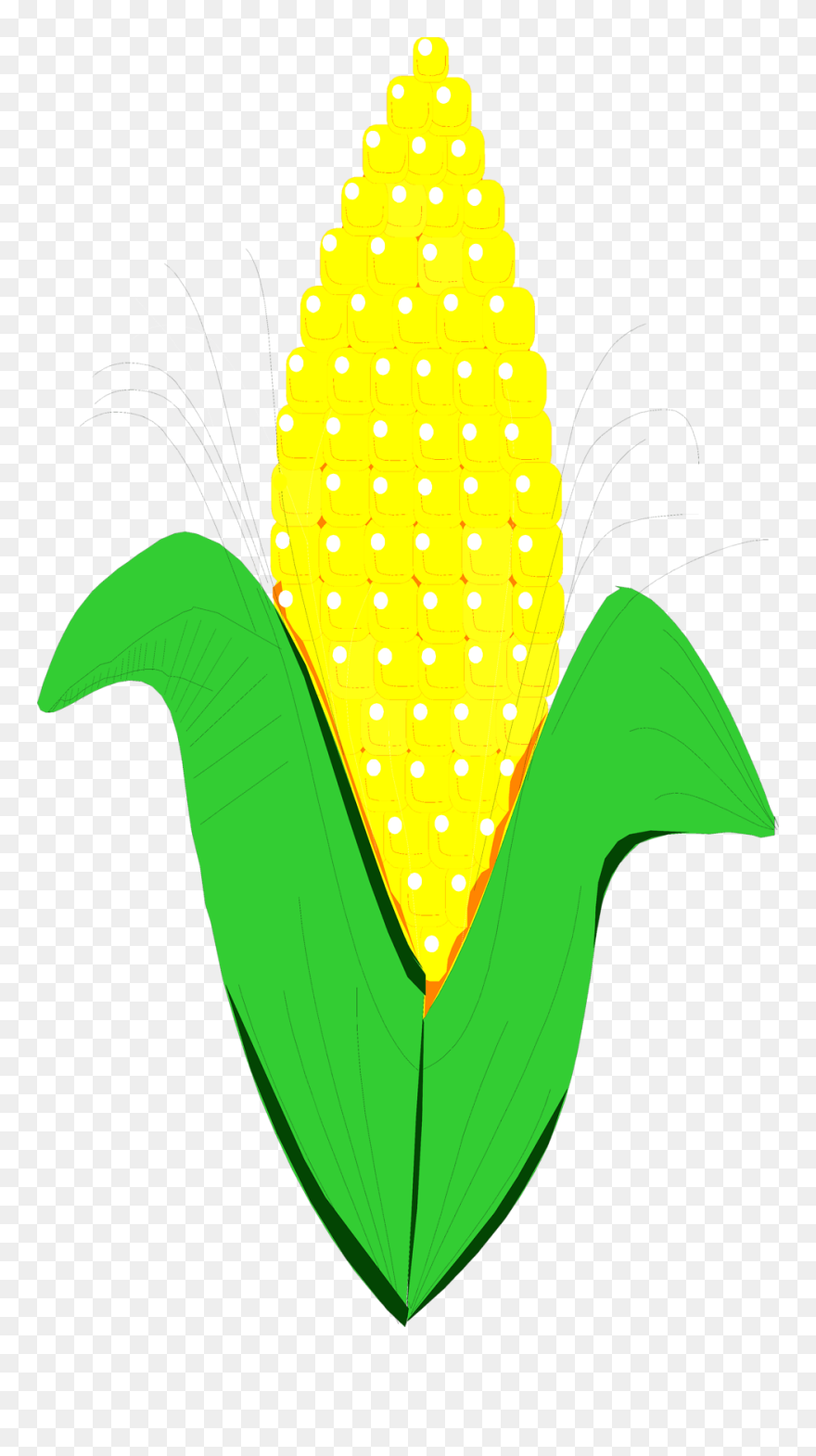 Corn Clipart 5 Image - Ear Of Corn Animated - Png Download