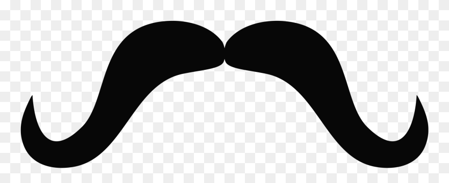 Mustache Clipart Horseshoe - Mexican Moustache Transparent Background - Png Download