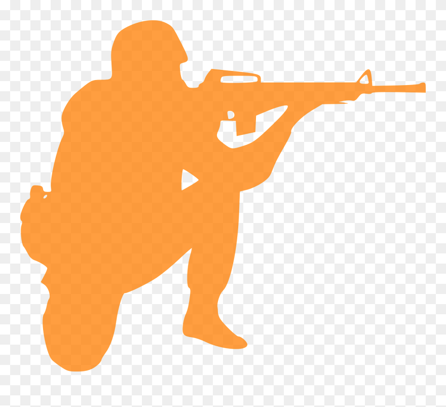 First World War Soldier Salute Clip Art - Soldier Clip Art - Png Download