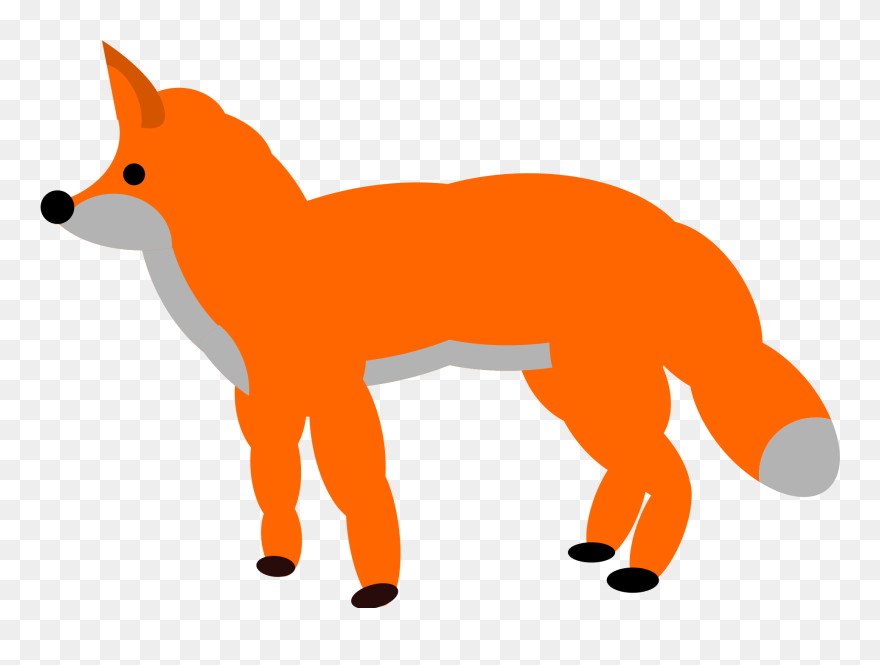 Fox Clipart - Fox From The Gingerbread Man - Png Download