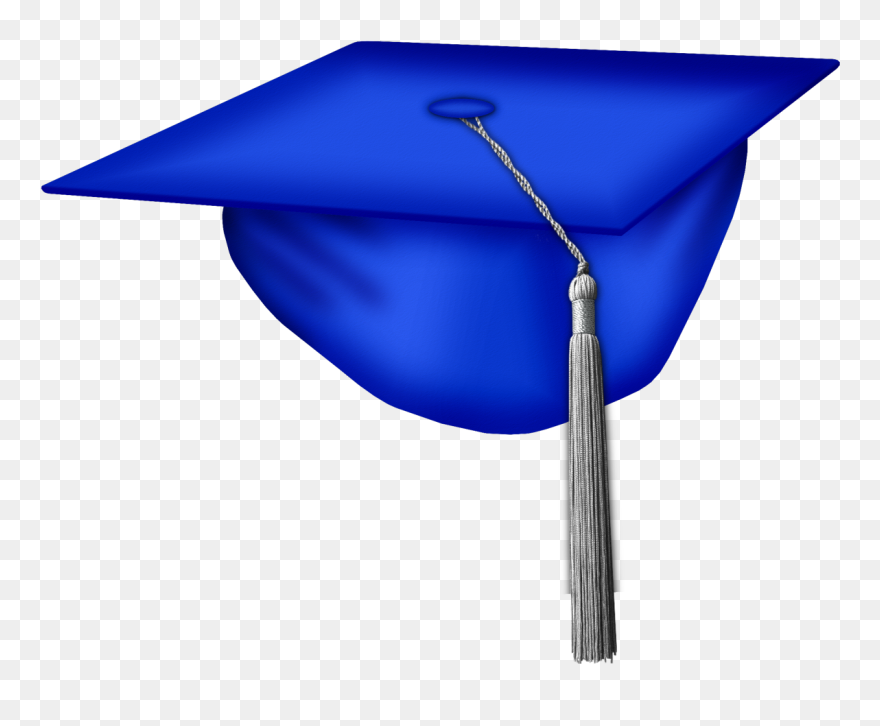 Blue Graduation Cap Png Clipart