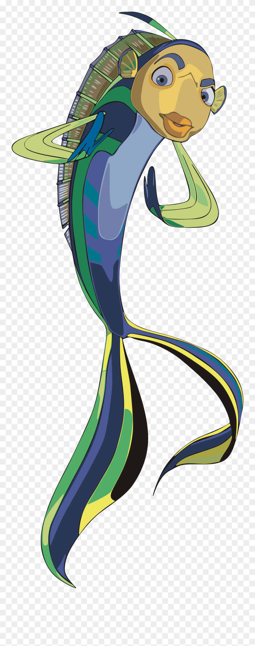 Oscar Clipart Equipment - Oscar Transparent Shark Tale - Png Download