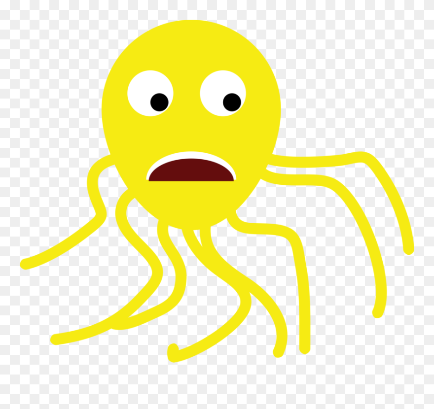 Emoticon,line Art,octopus - Octopuses Clipart