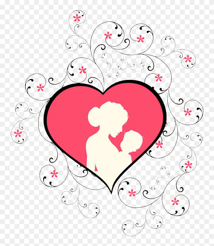 Mother"s Day Png - Pptx 母亲 节 Ppt Clipart