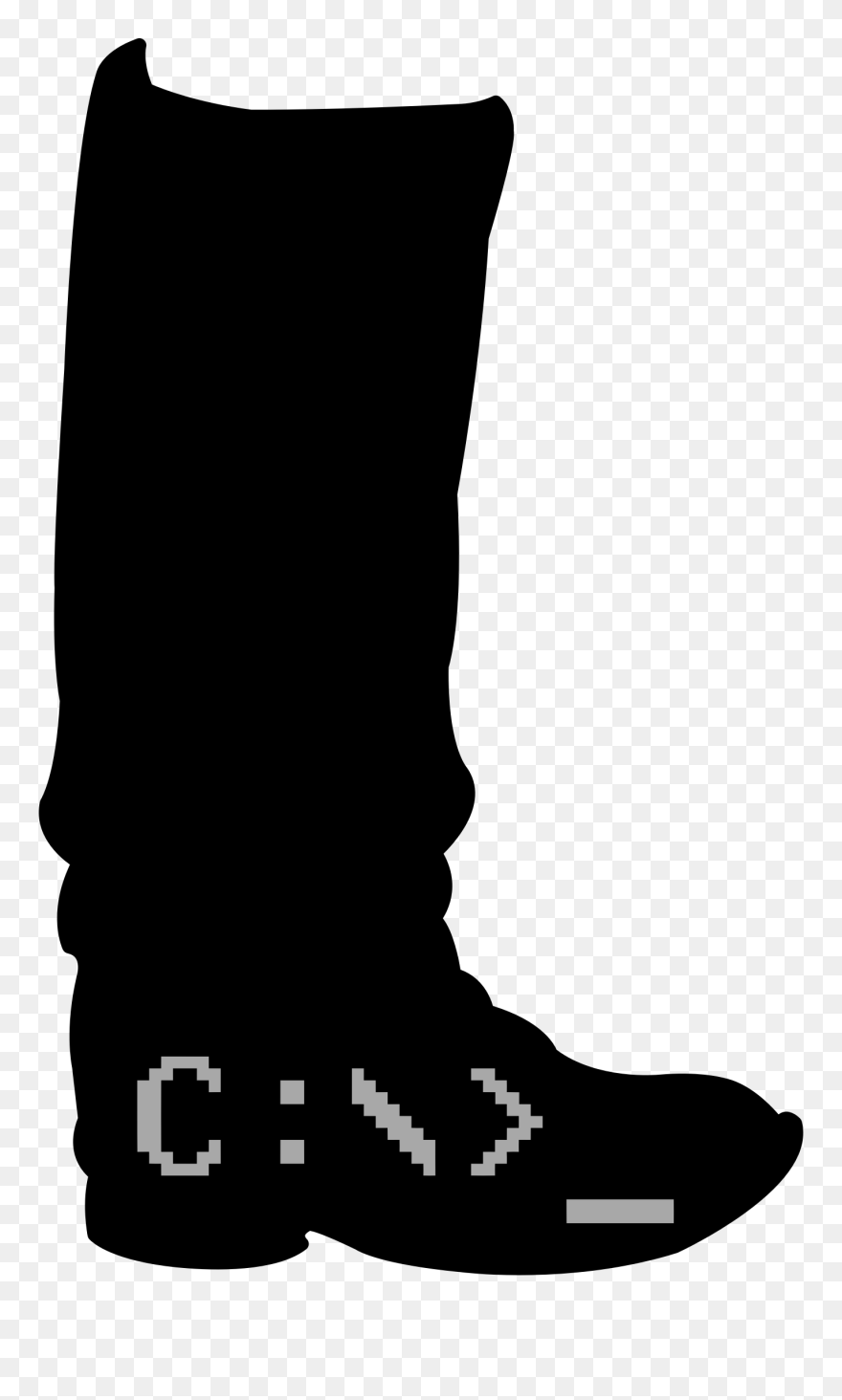 Cowboy Boot Footwear Shoe - Clip Art - Png Download