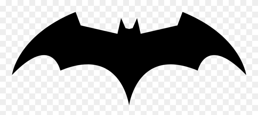 Batman Logo Superhero Clip Art - Batman Logo Png Transparent Png
