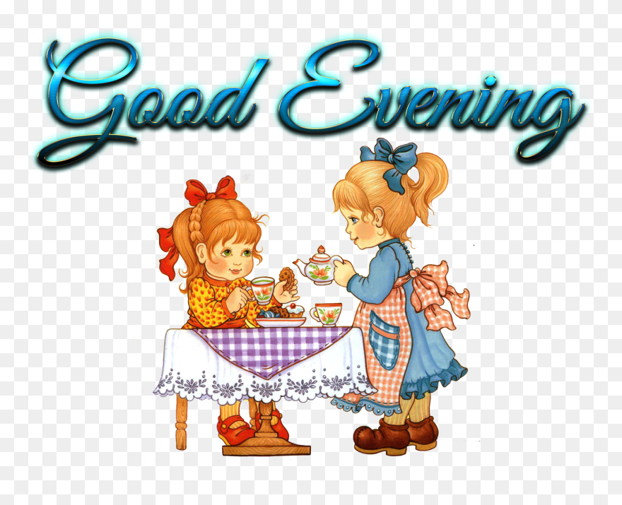 Good Evening Png Transparent Images - Whatsapp Good Morning Stiker Clipart