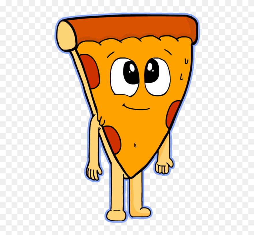 Transparent Smile Clipart - Cartoon Pizza Clipart - Png Download