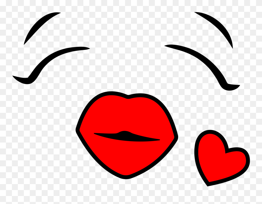Smile Heart Svg Clip Arts - Heart Smiley Faces Clip Art - Png Download