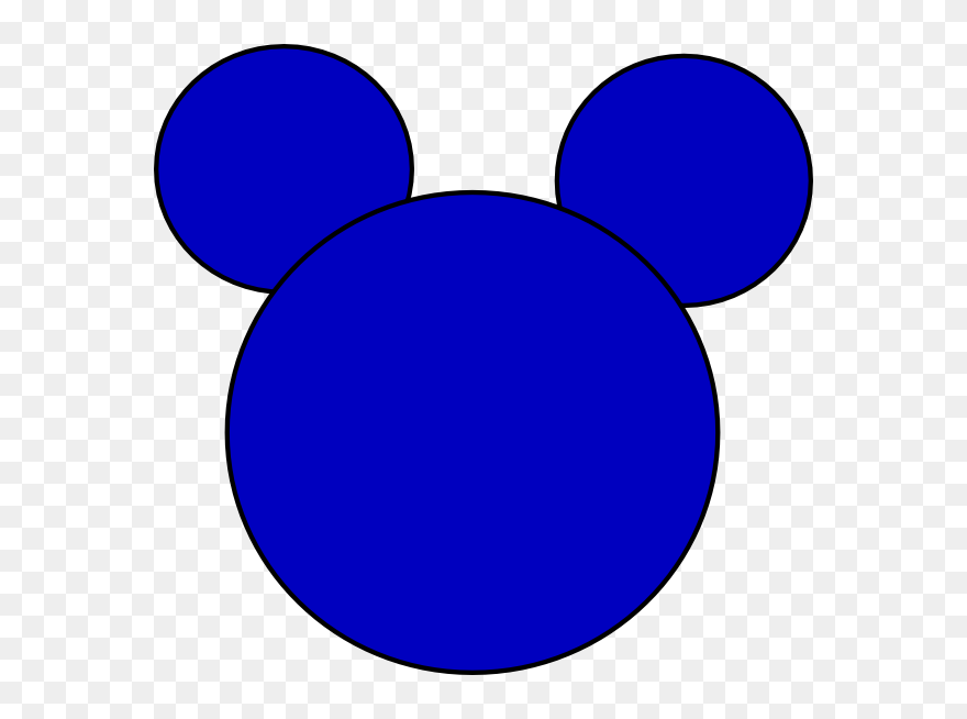 Mickey Mouse 3 Clip Art At Clker - Orelha Mickey Png Transparent Png