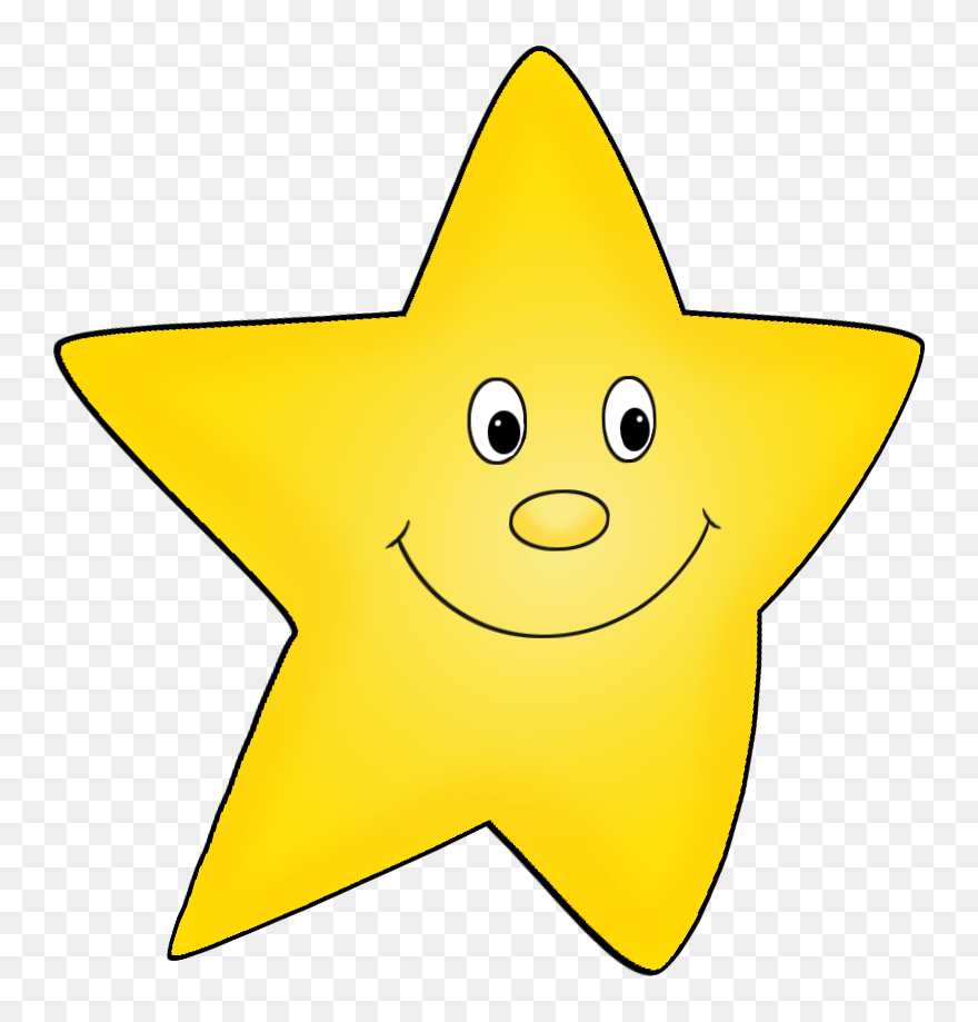 Smiling Star Clipart Jpg Free Star Cartoon Drawing - Cartoon Star Clipart Png Transparent Png