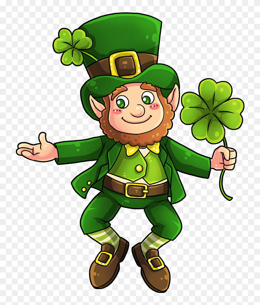 Transparent Background Leprechaun Clipart - Png Download