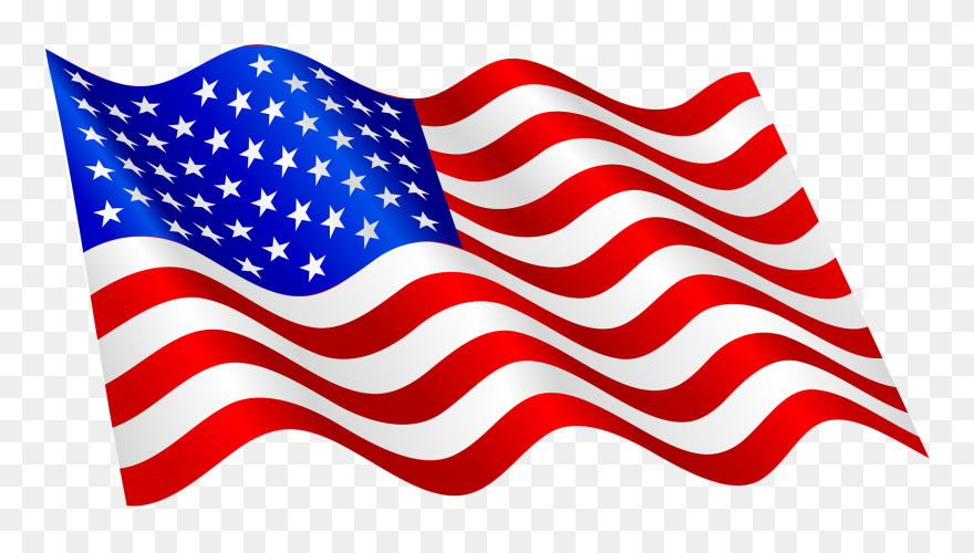 Free United States Flag Clipart Clip Royalty Free Stock - American Flag Png Free Transparent Png