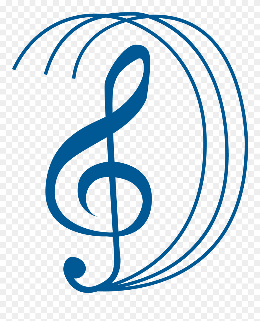Clef Musical Note Treble Clip Art - Imagenes De La Clave De Musica - Png Download