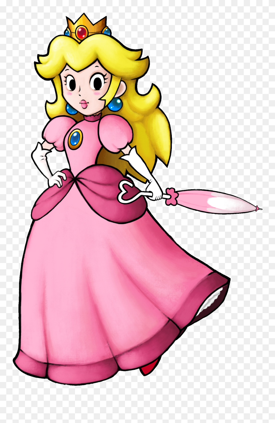 Princess Peach Clipart Fantendo - Princess Peach Clipart - Png Download