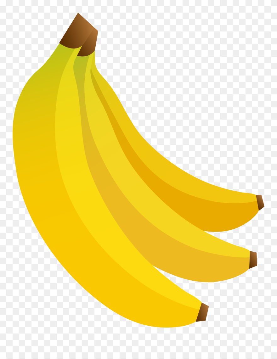 Clipart Of Bunch, Ripe And Banana - Saba Banana - Png Download