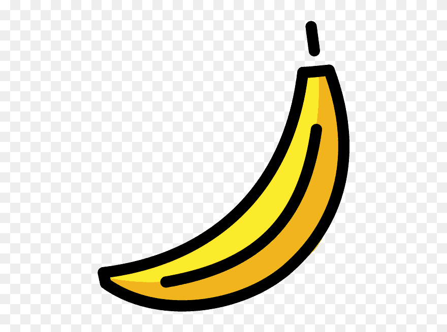Banana Emoji Clipart - Png Download