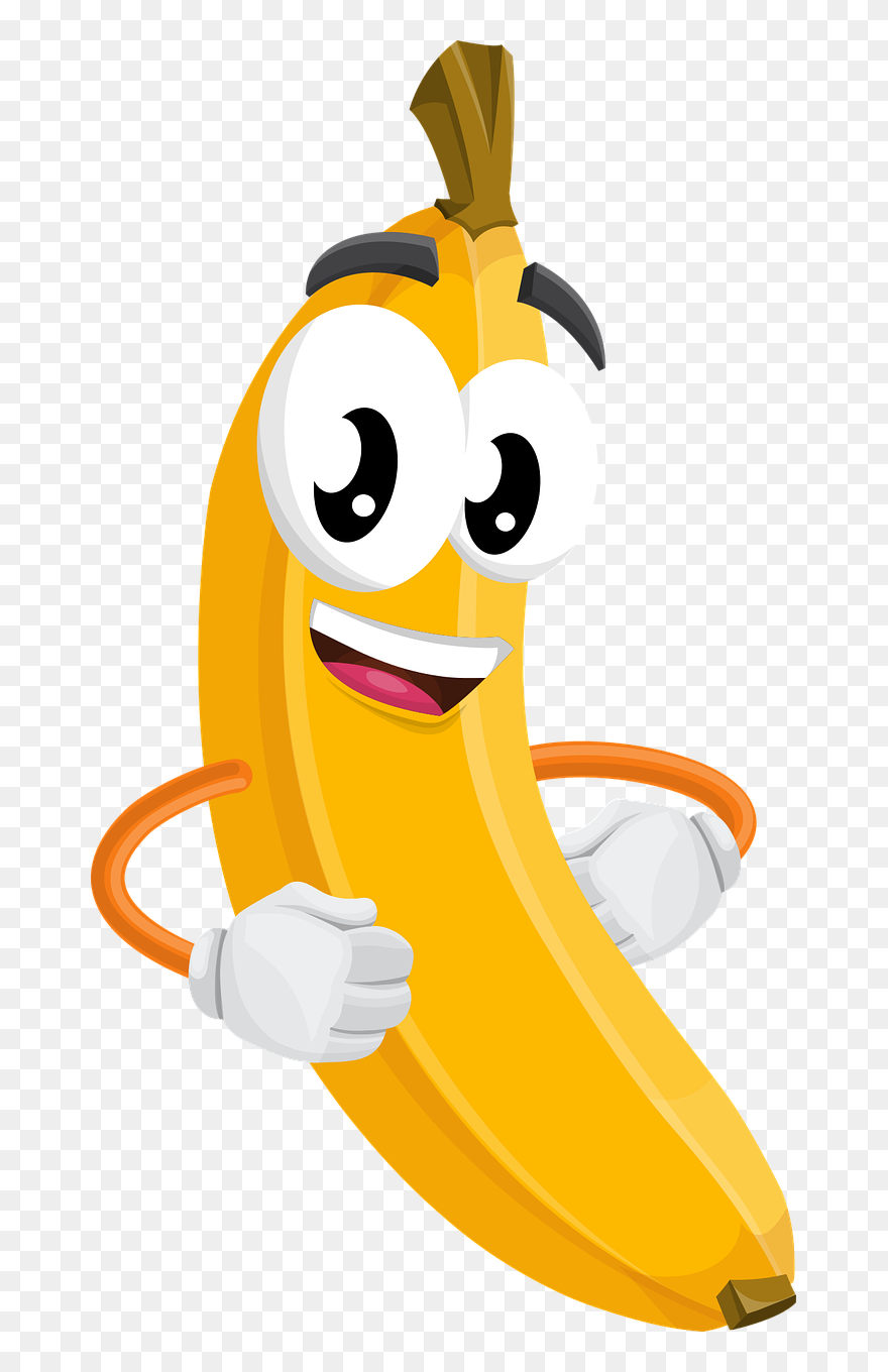 Funny Banana Clipart - Png Download