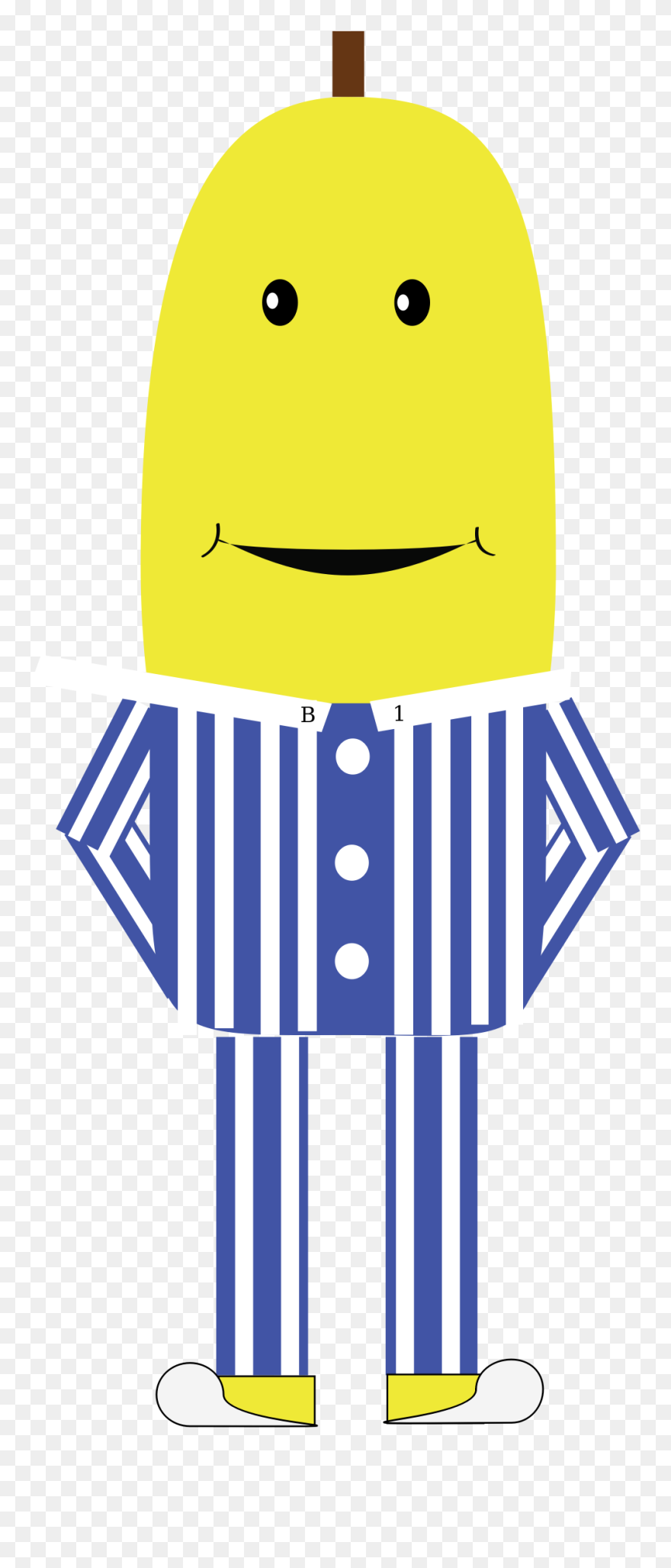 Banana Clipart 3 Banana - Bananas In Pajamas Clipart - Png Download