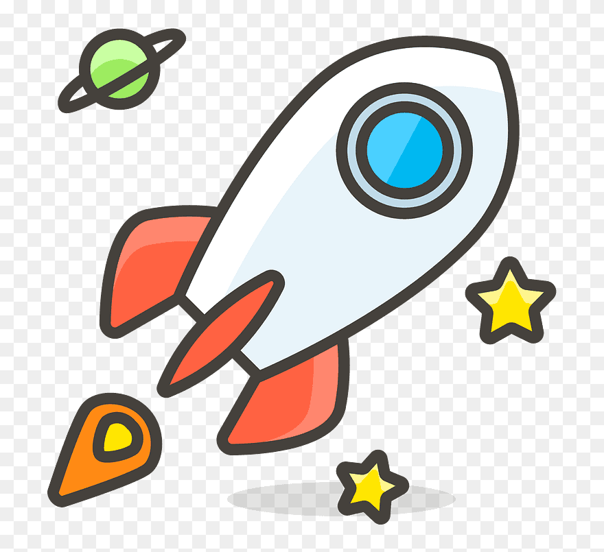 Download Rocket Emoji Clipart อิ โม จิ จรวด Png Download (5218169