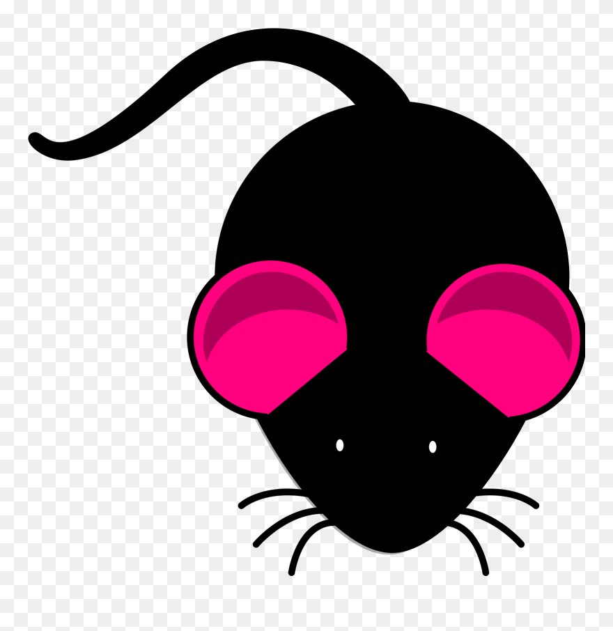 Black Mouse Clipart - Png Download