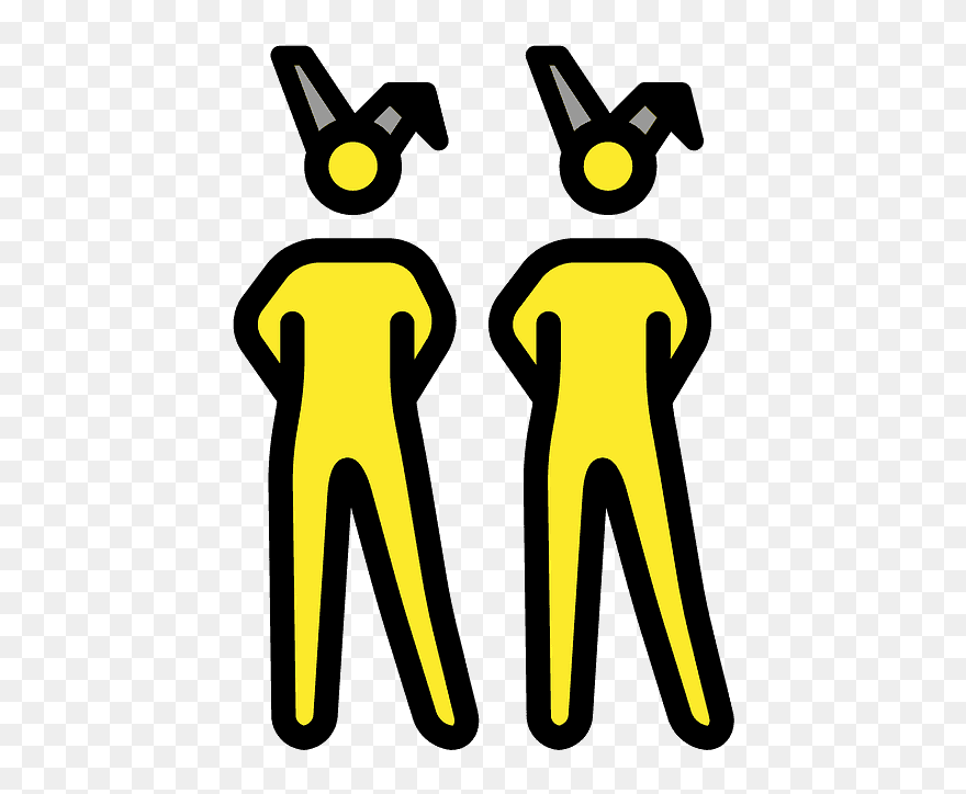 People With Bunny Ears Emoji Clipart - Png Download