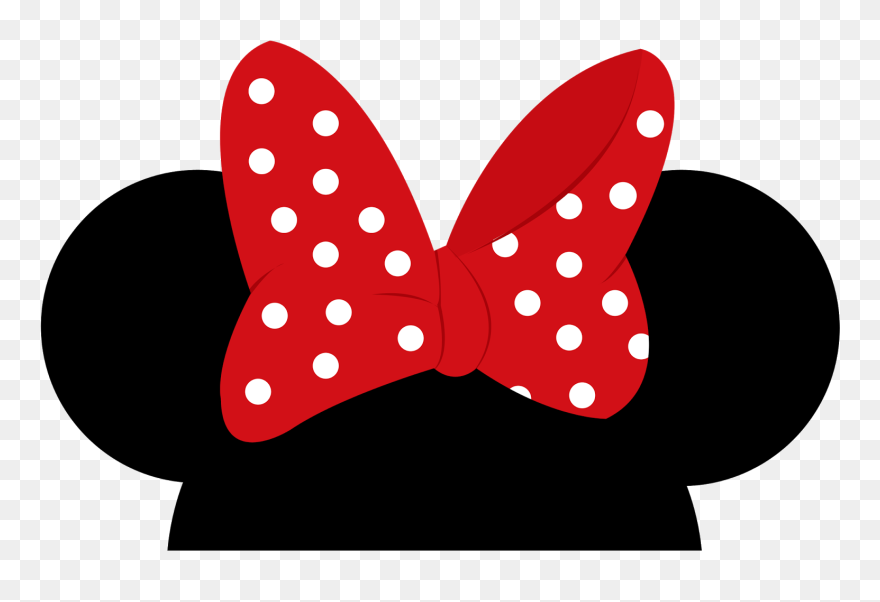 Minnie Mouse Mickey Mouse Ear - Transparent Minnie Mouse Ears Clipart