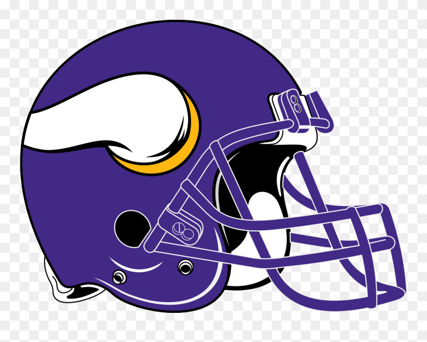 Viking Helmet Clip Art - Minnesota Vikings Helmet Logo - Png Download