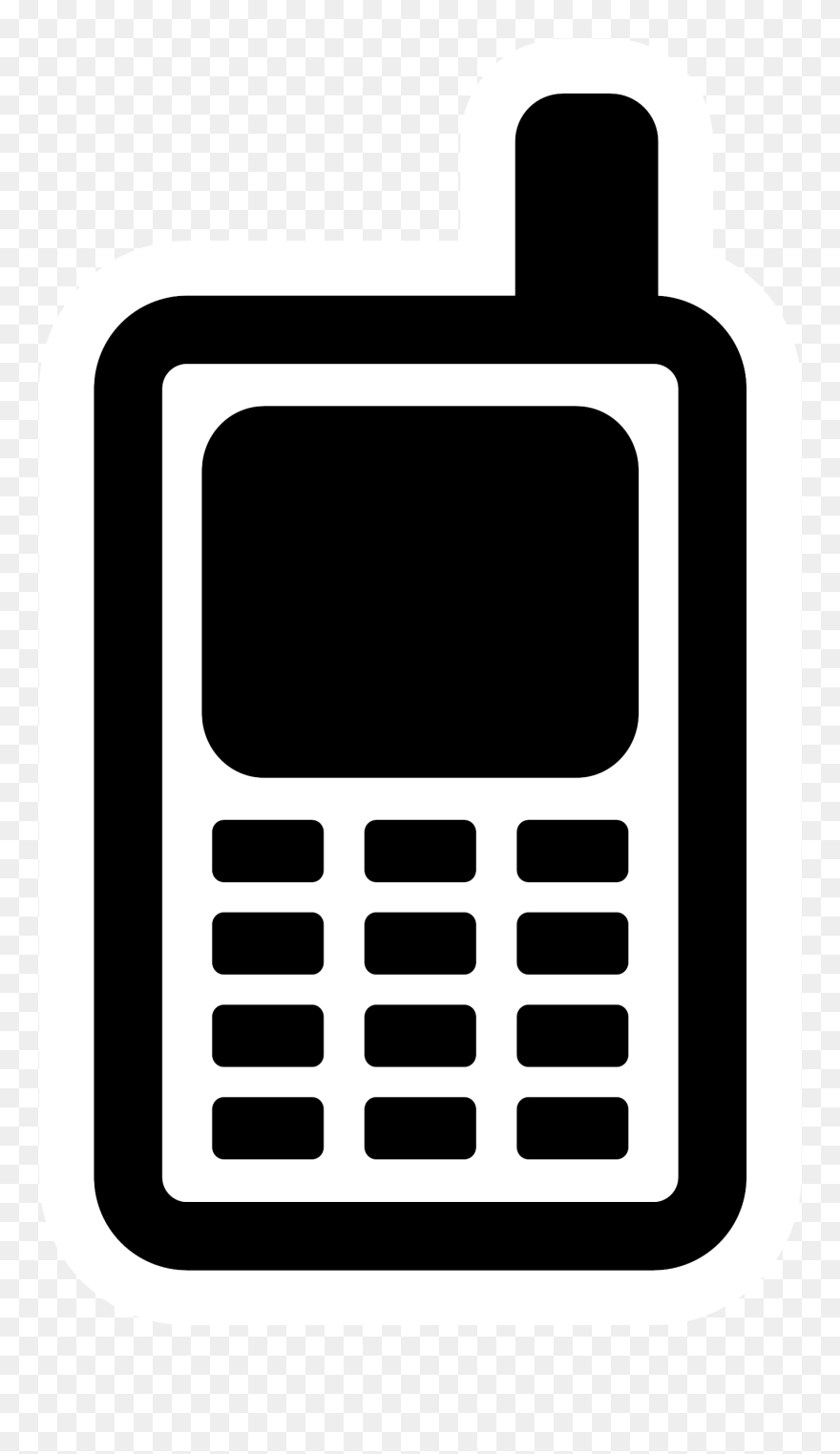 Mobile Clipart Vector Art Mobile Cliparts Png And Cliparts - Mobile Telephone Icon Png Transparent Png