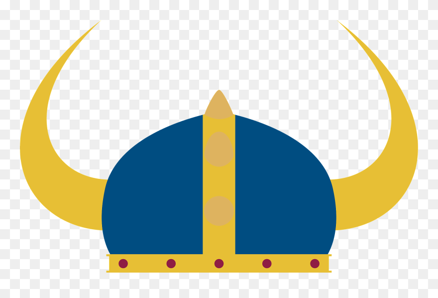 Viking Helmet Clipart - バイキング 海賊 無料 イラスト - Png Download