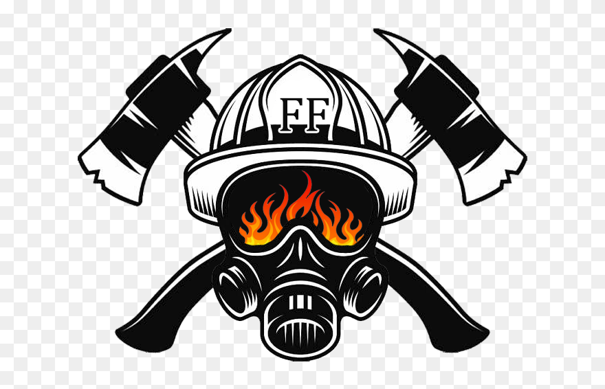 Firefighter"s Helmet Firefighting Fire Department - Fire Fighter Logo Png Clipart