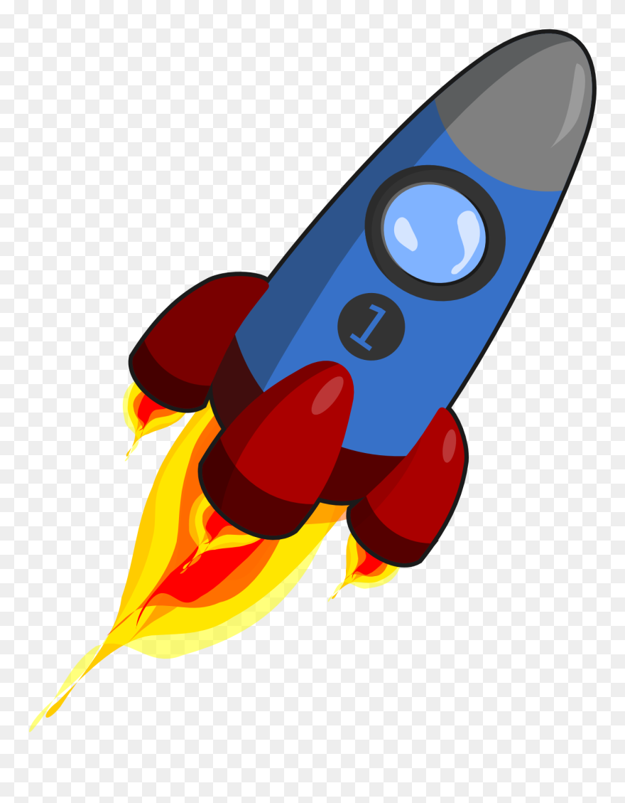 Transparent Background Rocket Ship Png Clipart