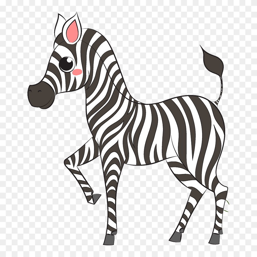 Zebra Clipart - Zebra - Png Download