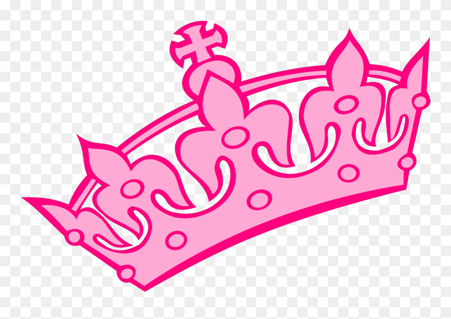 Tilted Princess Crown Clipart