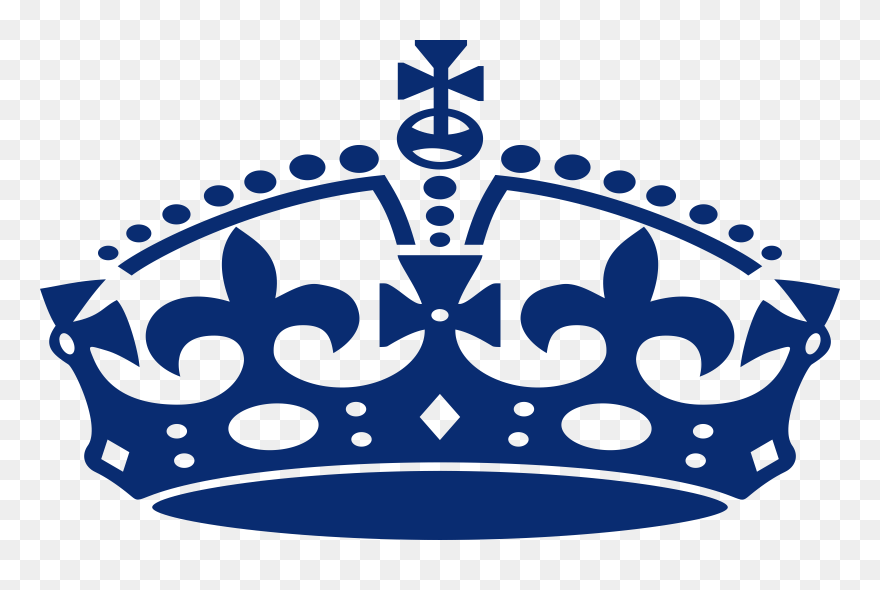 Crown Clipart Microsoft Office - Red Keep Calm Crown - Png Download