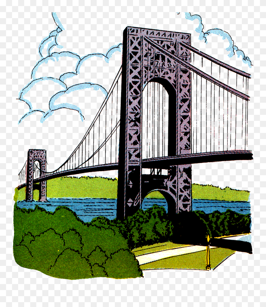 Transparent Bridge Clip Art - Howrah Bridge Photo Art - Png Download
